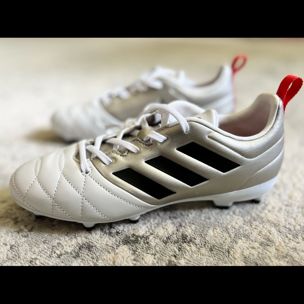 Adidas Ace 17.3 FG W Size 5.5 Womens Volt Soccer Cleats Shoes Leather BA8558 - Picture 2 of 8